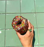 Green Stone Oval Gold Ring by Short & Suite