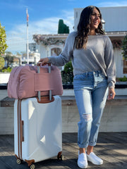 Getaway Duffel Bag - Sittin' Pretty Pink by FourFour Co