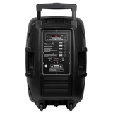 IQ Sound 15" Portable Bluetooth Speaker with True Wireless Stereo & Mic