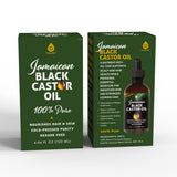 Jamaican Black Castor Oil – 100% Pure, Cold-Pressed Nourishment for Hair & Skin