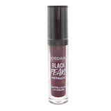 JORDANA Limited Edition Black Pearl Metallic Matte Liquid Lip Color - Hocus Pocus Plum