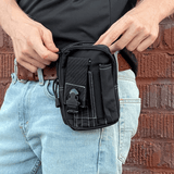 JupiterGear Tactical MOLLE Military Pouch Waist Bag for Hiking, Running and Outdoor Activities