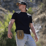 JupiterGear Tactical MOLLE Military Pouch Waist Bag for Hiking, Running and Outdoor Activities