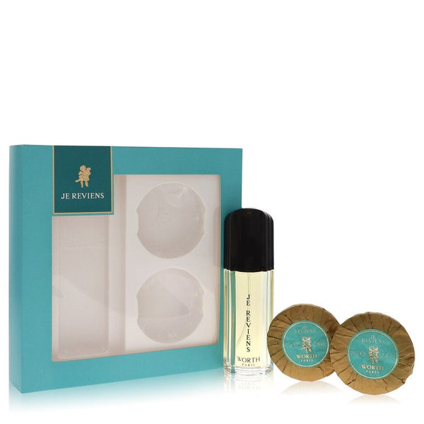 je reviens by Worth Gift Set -- 1.7 oz eau De Toilette Spray + 2 x 2.6 oz Soap for Women