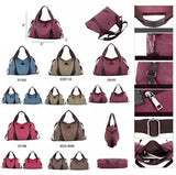 Jacqueline Canvas CrossBody Bag From Journey Collection by VistaShops