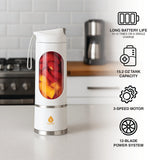 Pursonic Wellness Essentials Bundle: Bathroom Digital Scale + USB Portable Juicer & Blender Cup