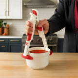 Introducing the Dual-Pack 2-in-1 Intense Heat Resistant Kitchen Safety Clip and Clamp