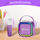 Contixo K102 10" Kids Tablet with Kids Bluetooth Karaoke and Two Microphones by Contixo