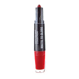CITY COLOR Matte To Gloss Dual-Ended Matte Lipstick with Lip Gloss - Cherry Dazzle