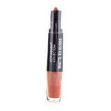 CITY COLOR Matte To Gloss Dual-Ended Matte Lipstick with Lip Gloss - Latte Dazzle