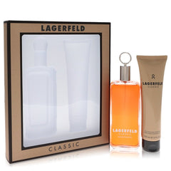 Lagerfeld by Karl Lagerfeld Gift Set -- 5 oz Eau De Toilette pray + 5 oz Shower Gel for Men