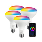 XODO LB1 Smart Light Bulbs - Color Changing LED WiFi Bulbs by Contixo