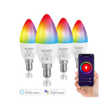 XODO LB4 Smart Light Bulbs - Color Changing LED WiFi Bulbs by Contixo