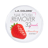 L.A. COLORS Nail Polish Remover Pads - Strawberry