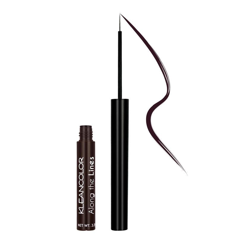 KLEANCOLOR Along The Lines Liquid Eyeliner - Velvet Plum