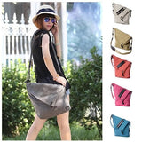 LEISURELY Foldover Crossbody Bag in 6 Colors