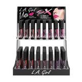 L.A. GIRL Matte Pigment Gloss Display Set 192 Pieces - 192 Pieces