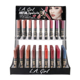 L.A. GIRL Metal Liquid Lipstick Display Set 216 Pieces - 216 Pieces