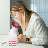 Pursonic Spa-Ready Skincare Bundle: Facial Steamer & Hydrating Lip Masks (Pack of 6)