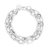 Liv Double Chain Bracelet by eklexic