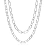 Liv Double Chain Necklace by eklexic