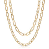 Liv Double Chain Necklace by eklexic