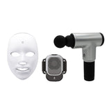 Total Wellness Recovery Bundle – Massage Gun, Red Light Therapy Mask & Hot/Cold Therapy Cube