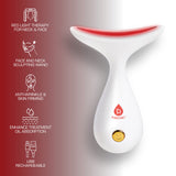 Pursonic LED Light Therapy Neck & Face Sculpting Wand