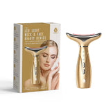 7-Color LED Light Therapy Neck & Face Device – Multi-Mode Rejuvenation System