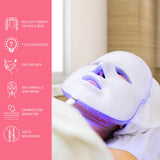 Total Wellness Recovery Bundle – Massage Gun, Red Light Therapy Mask & Hot/Cold Therapy Cube