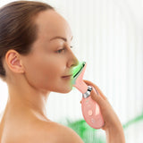 Total Neck & Face Rejuvenation: Pursonic Red Light Therapy Neck Wrap & 7-in-1 Sculpting Wand