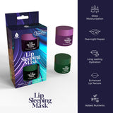 Lip Sleeping Mask 2 Pack- Gummy Bear & Fresh Mint by Pursonic