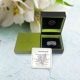 American Muscle Black Rhodium Plated Sterling Silver Tire Tread Black Diamond Band Ring by LuvMyJewelry