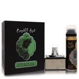 Lattfa Sheikh Al Shuyukh by Lattafa Eau De Parfum Spray With  1.7 oz Deodorant Spray 1.7 oz for Men