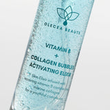 Collagen Elixir Serum: Vitamin B + Activating Collagen Bubbles - 30ml/1 fl oz by Olecea ™