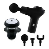Pursonic Muscle Recovery & Relaxation Power Duo: Massage Gun & Handheld Electric Sport Massager