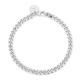 Micro Link Curb Chain Bracelet by eklexic
