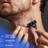 Mario Lopez Ultimate Grooming Set – 10-Piece Hair, Beard & Body Grooming Kit + Disposable Razors by Pursonic