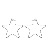 Medium Full Star Earrings by eklexic