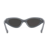 Kat x Money Moves - Grey Cateye Sunglasses by TopFoxx