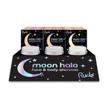 RUDE Moon Halo Face & Body Shimmer Display Set - 24pcs