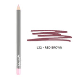 Nabi Cosmetics Lip Pencil - Red Brown