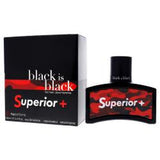 Black Is Black Superior By Unknown 3.3 Fl.Oz. Edt Spray For Men