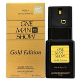 One Man Show Gold By Jacques Bogart 3.33 Fl. Oz. Edt Spray For Men