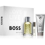Boss Hugo Boss Gift Set 3 Pcs.: Grey Box 3.4 Fl. Oz. Eau De Toilette Spray + 10Ml Edt + 100Ml Gel Men