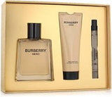 Burberry Hero 3Pc Set: 3.3Oz Edt2.5Oz Hair & Body Wash10Ml Edt For Men