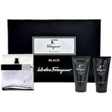 F By Salvatore Ferragamo 3 Pcs. Set: 3.4Oz Edt Sp2.5Oz S/G2.5Oz A/S Balm For Men