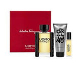 Uomo By Salvatore Ferragamo 3 Pcs. Set: 3.4Oz Edt Sp3.4Oz Shampoo And Shower Gel3.4Oz After Shave For Men