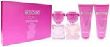 Moschino Toy 2 Bubble Gum 4 Pcs Set:3.4Oz Edp Spray3.4Oz Body Lotion10Ml Edp Spray.3.4Oz Gel For W