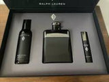 Ralph Lauren Club 3 Pc Set: 3.4 Edp Spray + 10 Ml Edp Spray + A/S Lotion (Hard Box)